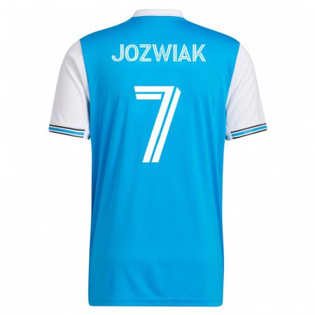 Kandiny Damen Kamil Józwiak #7 Blau Heimtrikot Trikot 2023/24 T-Shirt