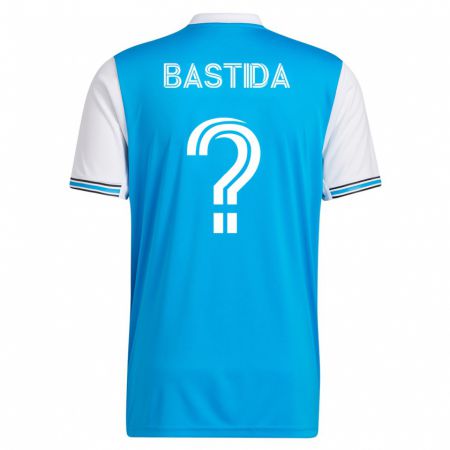 Kandiny Damen Juan Martinez-Bastida #0 Blau Heimtrikot Trikot 2023/24 T-Shirt