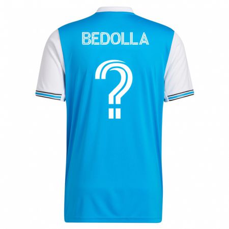 Kandiny Damen Brando Bedolla #0 Blau Heimtrikot Trikot 2023/24 T-Shirt