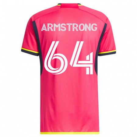 Kandiny Damen Dida Armstrong #64 Rosa Heimtrikot Trikot 2023/24 T-Shirt