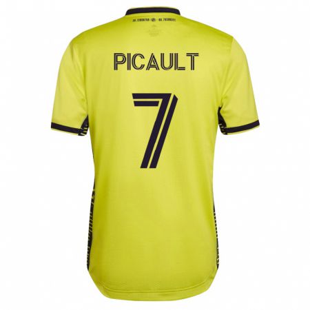 Kandiny Damen Fafà Picault #7 Gelb Heimtrikot Trikot 2023/24 T-Shirt