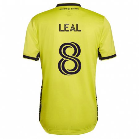 Kandiny Damen Randall Leal #8 Gelb Heimtrikot Trikot 2023/24 T-Shirt