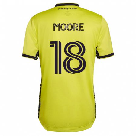 Kandiny Damen Shaq Moore #18 Gelb Heimtrikot Trikot 2023/24 T-Shirt