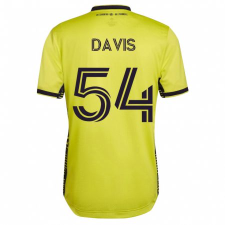 Kandiny Damen Sean Davis #54 Gelb Heimtrikot Trikot 2023/24 T-Shirt