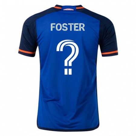 Kandiny Damen Isaiah Foster #0 Blau Heimtrikot Trikot 2023/24 T-Shirt