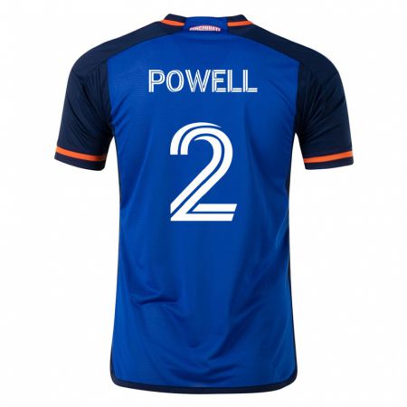 Kandiny Damen Alvas Powell #2 Blau Heimtrikot Trikot 2023/24 T-Shirt