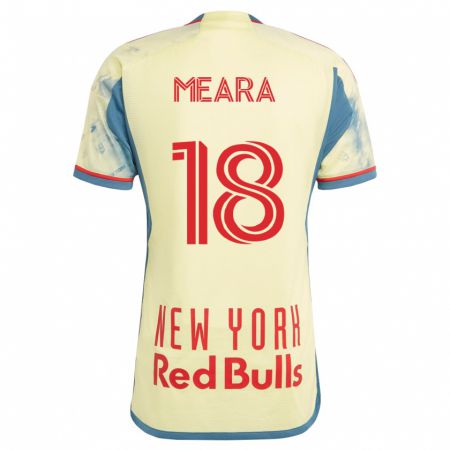 Kandiny Damen Ryan Meara #18 Gelb Heimtrikot Trikot 2023/24 T-Shirt