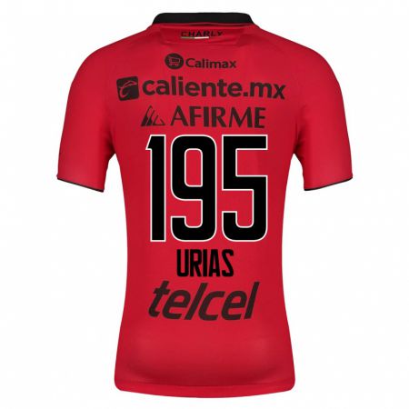 Kandiny Damen Héctor Urías #195 Rot Heimtrikot Trikot 2023/24 T-Shirt