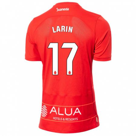 Kandiny Damen Cyle Larin #17 Rot Heimtrikot Trikot 2023/24 T-Shirt