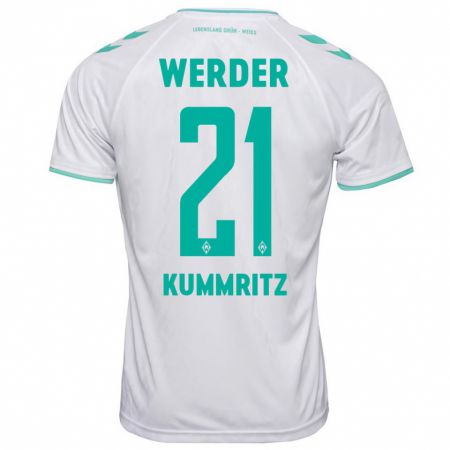 Kandiny Damen Liam Kümmritz #21 Weiß Auswärtstrikot Trikot 2023/24 T-Shirt