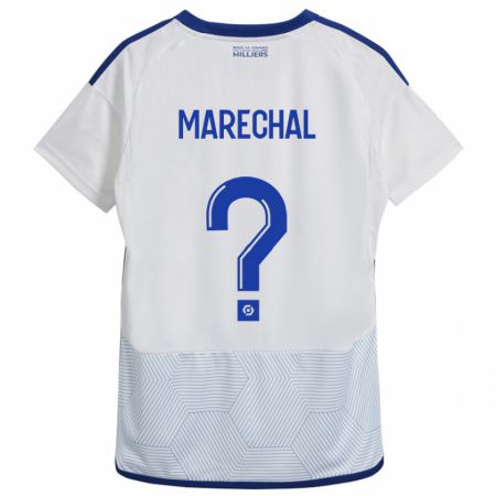 Kandiny Damen Max Marechal #0 Weiß Auswärtstrikot Trikot 2023/24 T-Shirt