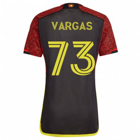 Kandiny Damen Obed Vargas #73 Orangefarben Auswärtstrikot Trikot 2023/24 T-Shirt