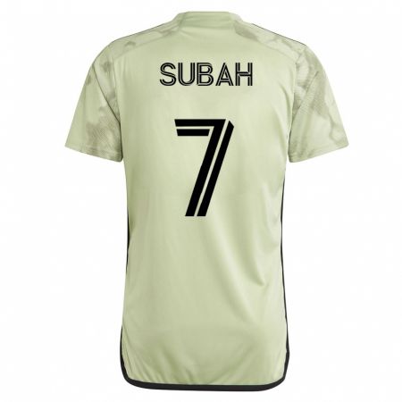 Kandiny Damen Yekeson Subah #7 Grün Auswärtstrikot Trikot 2023/24 T-Shirt