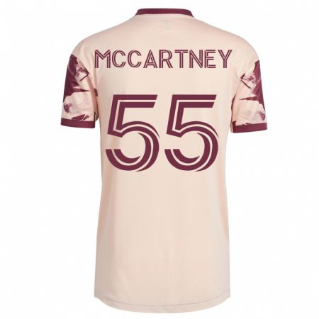 Kandiny Damen Dawson Mccartney #55 Cremefarben Auswärtstrikot Trikot 2023/24 T-Shirt