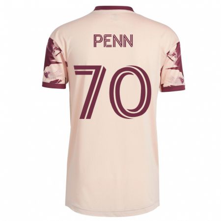 Kandiny Damen Josh Penn #70 Cremefarben Auswärtstrikot Trikot 2023/24 T-Shirt