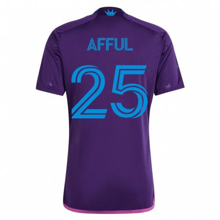 Kandiny Damen Harrison Afful #25 Violett Auswärtstrikot Trikot 2023/24 T-Shirt