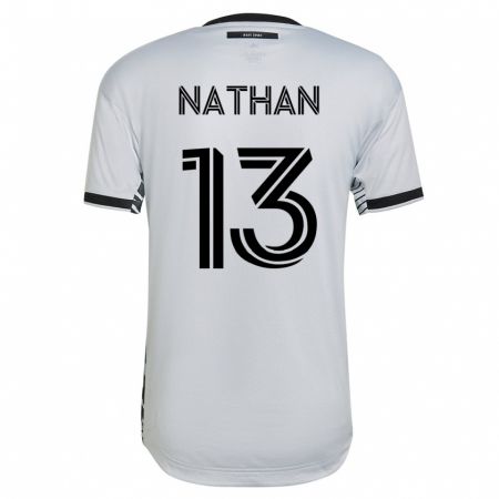 Kandiny Damen Nathan #13 Weiß Auswärtstrikot Trikot 2023/24 T-Shirt