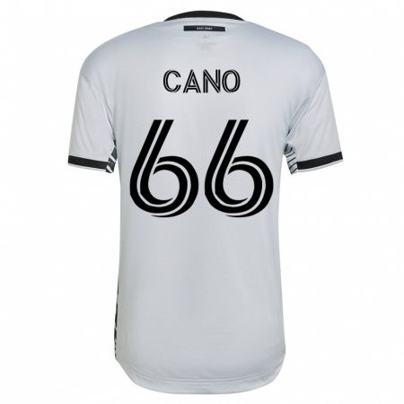 Kandiny Damen Alejandro Cano #66 Weiß Auswärtstrikot Trikot 2023/24 T-Shirt