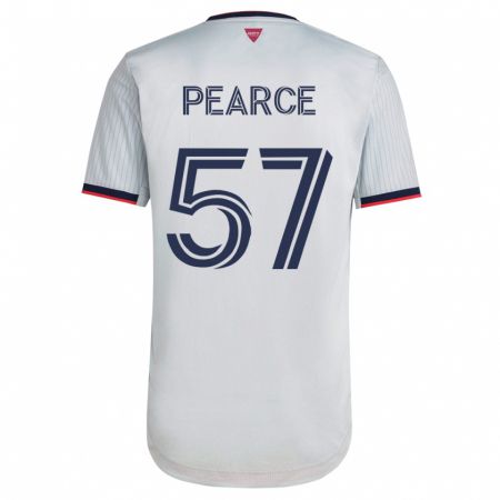 Kandiny Damen Tyson Pearce #57 Weiß Auswärtstrikot Trikot 2023/24 T-Shirt