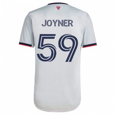 Kandiny Damen Mykhi Joyner #59 Weiß Auswärtstrikot Trikot 2023/24 T-Shirt
