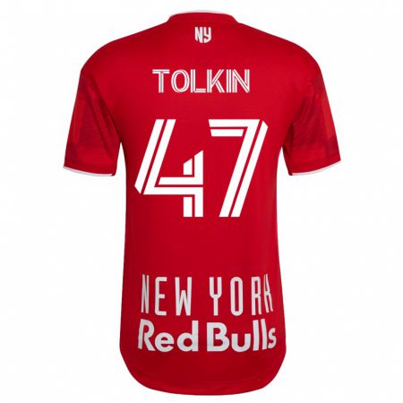 Kandiny Damen John Tolkin #47 Beige-Gold Auswärtstrikot Trikot 2023/24 T-Shirt