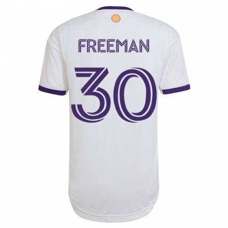 Kandiny Damen Alex Freeman #30 Weiß Auswärtstrikot Trikot 2023/24 T-Shirt