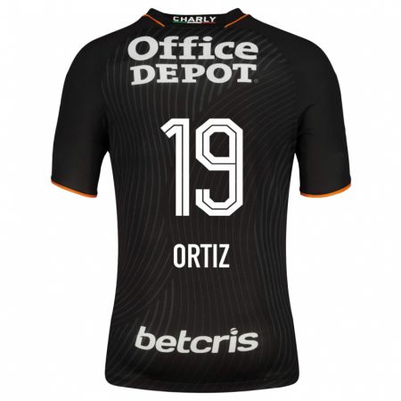 Kandiny Damen Celso Ortiz #19 Schwarz Auswärtstrikot Trikot 2023/24 T-Shirt