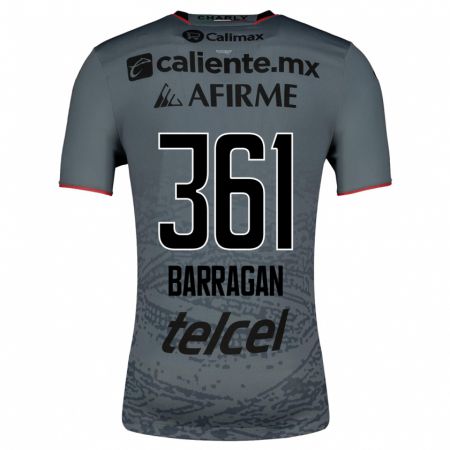 Kandiny Damen Jesús Barragán #361 Grau Auswärtstrikot Trikot 2023/24 T-Shirt
