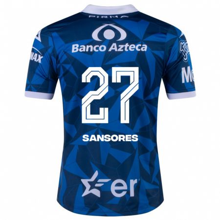 Kandiny Damen Miguel Sansores #27 Blau Auswärtstrikot Trikot 2023/24 T-Shirt