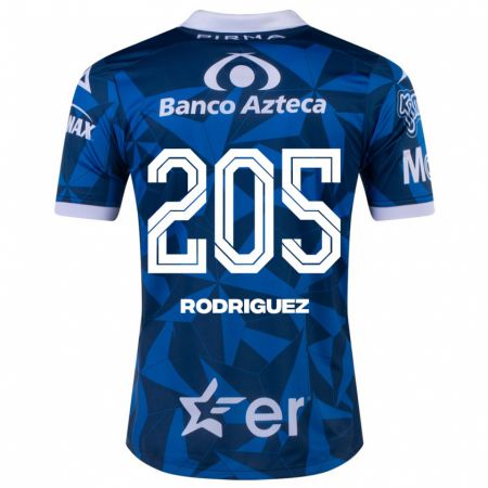Kandiny Damen Alberto Rodríguez #205 Blau Auswärtstrikot Trikot 2023/24 T-Shirt