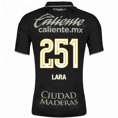 Kandiny Damen Tristán Lara #251 Schwarz Auswärtstrikot Trikot 2023/24 T-Shirt