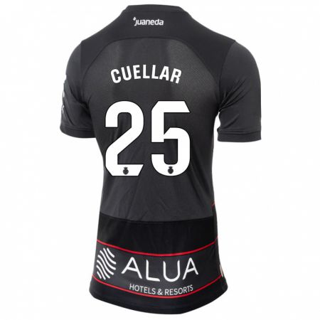 Kandiny Damen Iván Cuéllar #25 Schwarz Auswärtstrikot Trikot 2023/24 T-Shirt
