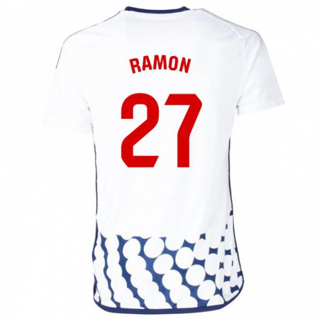 Kandiny Damen Pablo Ramón #27 Weiß Auswärtstrikot Trikot 2023/24 T-Shirt