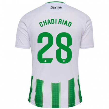 Kandiny Kinder Chadi Riad #28 Weiß Heimtrikot Trikot 2023/24 T-Shirt