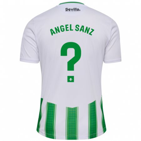Kandiny Kinder Miguel Ángel Sanz #0 Weiß Heimtrikot Trikot 2023/24 T-Shirt