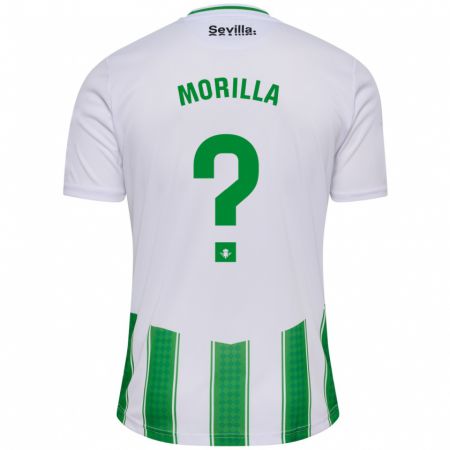 Kandiny Kinder Jairo Morilla #0 Weiß Heimtrikot Trikot 2023/24 T-Shirt