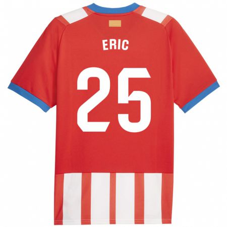 Kandiny Kinder Eric García #25 Rot-Weiss Heimtrikot Trikot 2023/24 T-Shirt