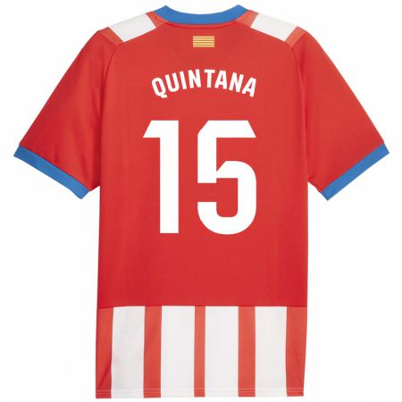 Kandiny Kinder Amru Quintana #15 Rot-Weiss Heimtrikot Trikot 2023/24 T-Shirt