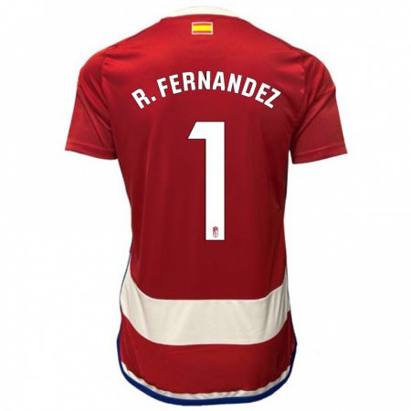 Kandiny Kinder Raúl Fernández #1 Rot Heimtrikot Trikot 2023/24 T-Shirt