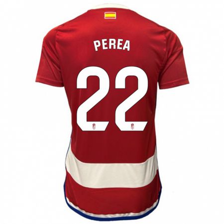 Kandiny Kinder Alberto Perea #22 Rot Heimtrikot Trikot 2023/24 T-Shirt