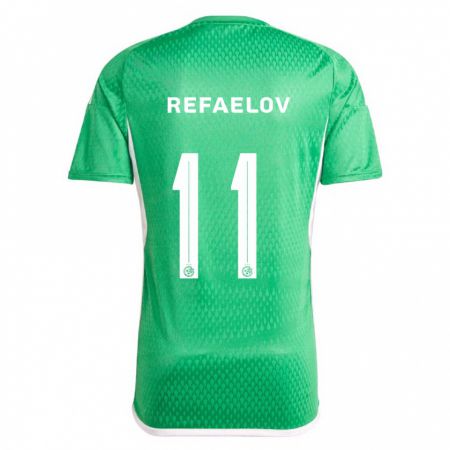 Kandiny Kinder Lior Refaelov #11 Weiß Blau Heimtrikot Trikot 2023/24 T-Shirt
