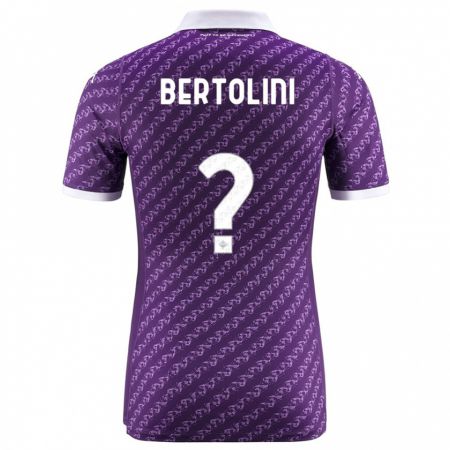 Kandiny Kinder Gabriele Bertolini #0 Violett Heimtrikot Trikot 2023/24 T-Shirt