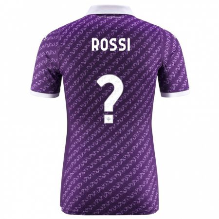 Kandiny Kinder Alessandro Rossi #0 Violett Heimtrikot Trikot 2023/24 T-Shirt