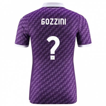 Kandiny Kinder Gozzini #0 Violett Heimtrikot Trikot 2023/24 T-Shirt