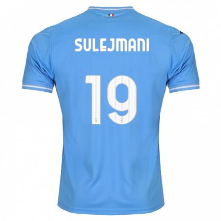 Kandiny Kinder Flavio Sulejmani #19 Blau Heimtrikot Trikot 2023/24 T-Shirt