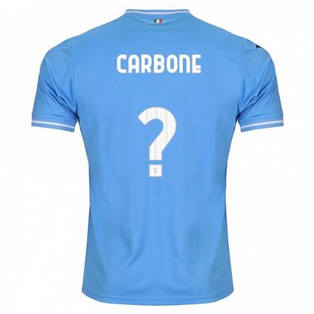 Kandiny Kinder Giovanni Carbone #0 Blau Heimtrikot Trikot 2023/24 T-Shirt
