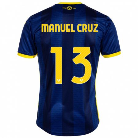 Kandiny Kinder Juan Manuel Cruz #13 Marine Heimtrikot Trikot 2023/24 T-Shirt