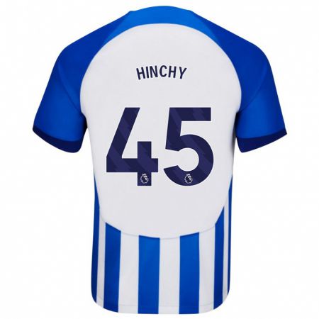 Kandiny Kinder Jack Hinchy #45 Blau Heimtrikot Trikot 2023/24 T-Shirt