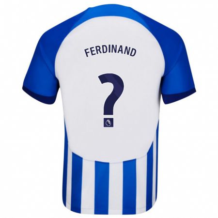 Kandiny Kinder Lorenz Ferdinand #0 Blau Heimtrikot Trikot 2023/24 T-Shirt