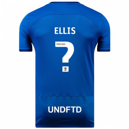 Kandiny Kinder O'shea Ellis #0 Blau Heimtrikot Trikot 2023/24 T-Shirt
